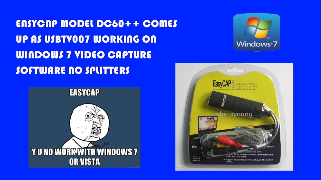 easycap driver windows 7 64 bit download free